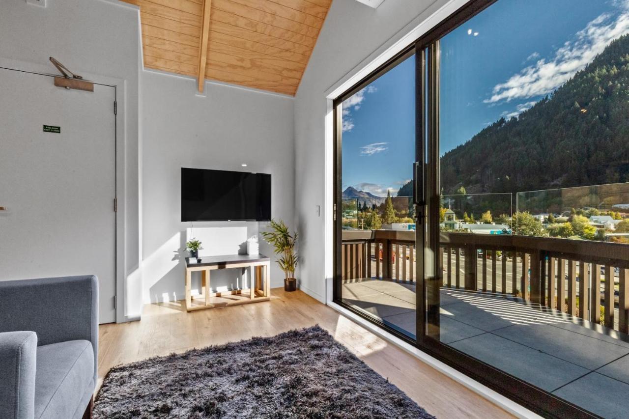 Alex Apt With Onsite Gym And Walk To Town Queenstown Eksteriør billede